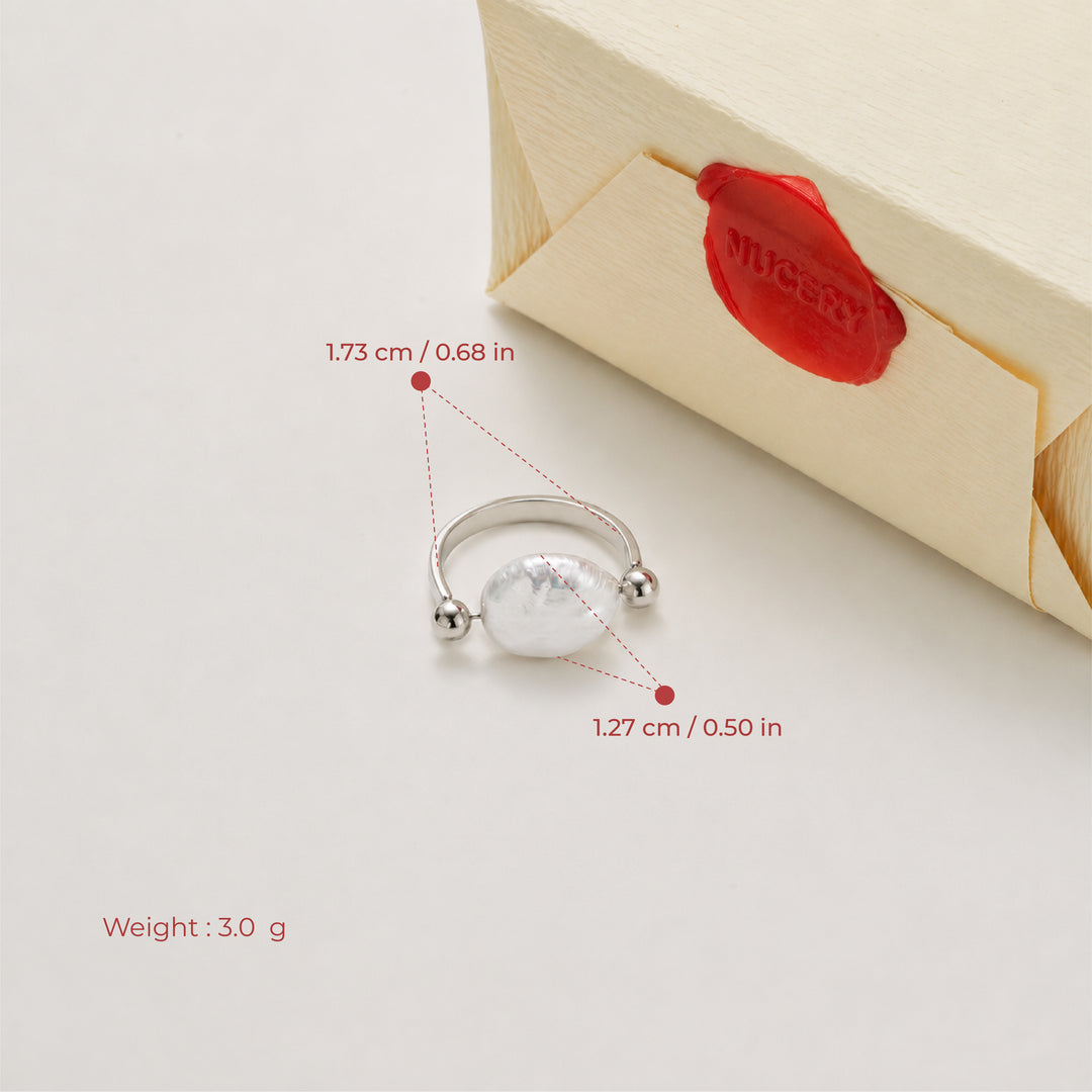 Baroque Pearl Ring
