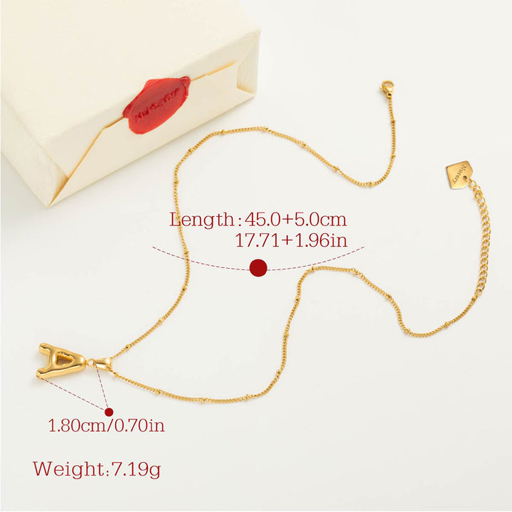 Alphabet Necklace